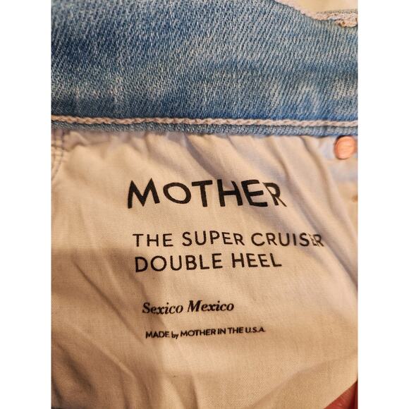 NWT Mother The Super Cruiser Double Heel Flare Jeans Sz 28 Sexico Mexico #1E412 - Picture 8 of 15
